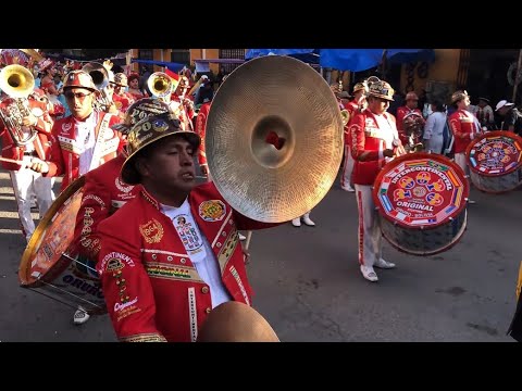 Banda Intercontinental Poopo de Oruro Bolivia Morenada Parte 1 Entrada Villa Adela 2025