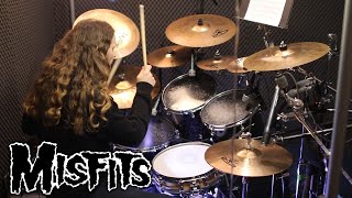 Misfits - Death Comes Ripping - drum cover