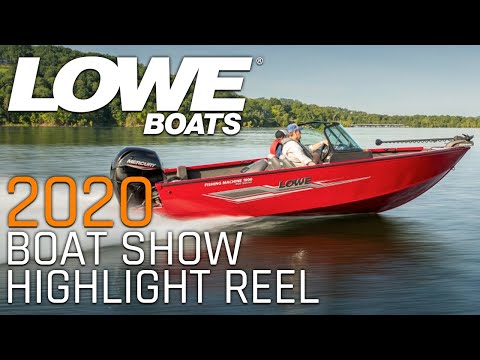 Lowe Boats & Pontoons 2020 Boat Show Highlight Reel