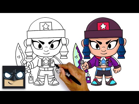 How To Draw Brawl Stars | Heroine Bibi