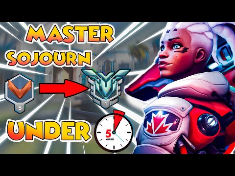 MASTER Sojourn under 5 MINUTES - Overwatch 2 Guide