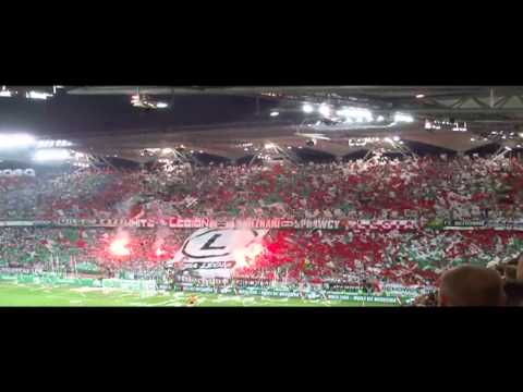 Kartolfiska.pl: Legia Warszawa - Rosenborg 23.08.2012 Oprawa 2