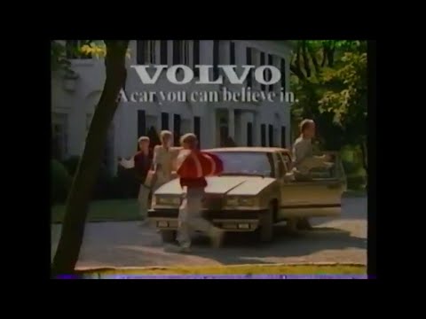 Volvo 760 Station Wagon 1987 Retro TV Commercial