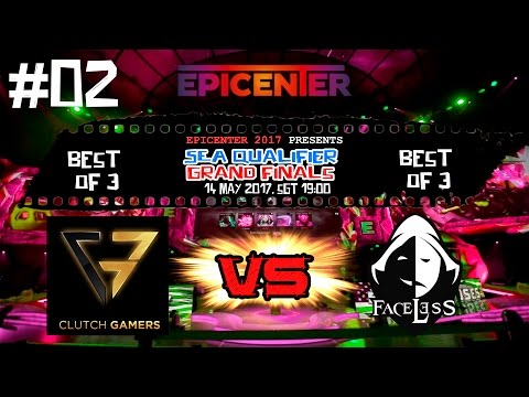 Clutch Gamers vs Team Faceless EPICENTER 2017 GRAND FINALS
