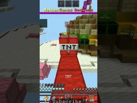Indian Ace - TNT JUMPING IN BEDWARS NETHERGAMES | #bedwars #mcpe #minecraft #clutch #tnt #mobile