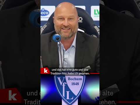 Schönheitswettbewerb? "Würdest du eh nicht gewinnen": Gute Laune bei Dufner-PK #vflbochum #shorts