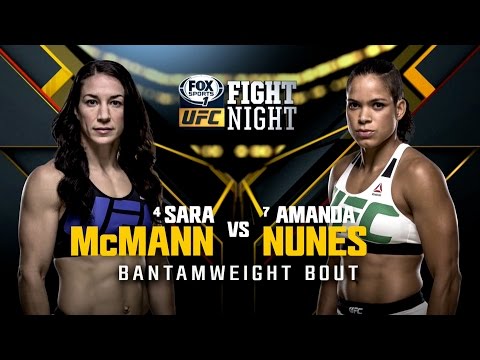 Sara McMann vs Amanda Nunes full fight
