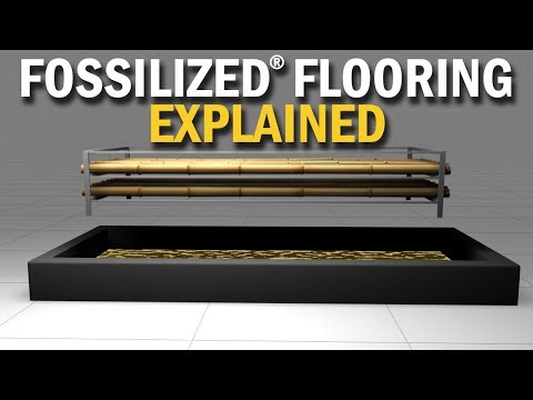 Part of a video titled Cali Bamboo Fossilized® Flooring Process - YouTube