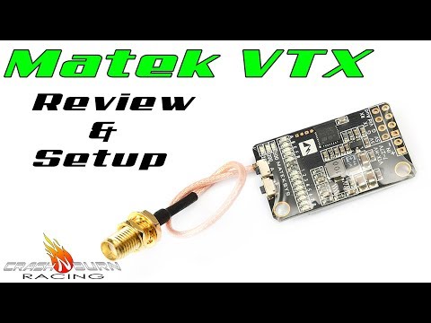 Matek VTX review & smart audio setup, this VTX rocks!