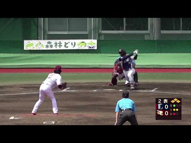 【ファーム】怒涛の4連打!! ライオンズ・古川雄大 センター前へ先制のタイムリーヒット!! 2025年6月6日 東北楽天ゴールデンイーグルス 対 埼玉西武ライオンズ