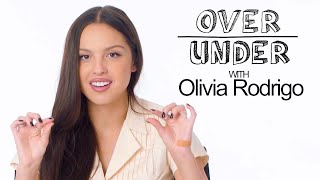 Olivia Rodrigo Rates Heartbreak, High Heels, and Going To Therapy | Over/Under | Pitchfork