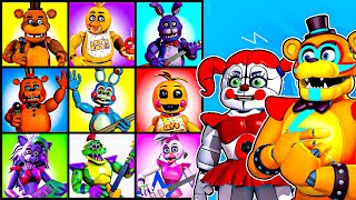 RANKING FNAF Characters TIER LIST with Glamrock Freddy and Circus Baby SMASH OR PASS