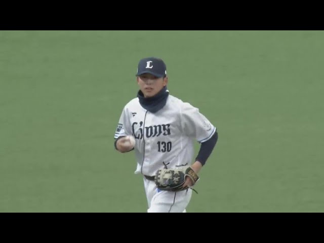 【팜】라이온스·가네코 공아 쇼트 라이너를 스마트하게 캐치!! 2025년 3월 16일