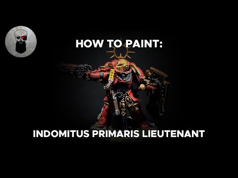 Contrast+ How to Paint: Blood Angels Primaris Lieutenant