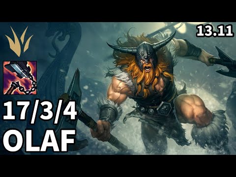 Olaf Jungle vs Sylas - VN Master | Patch 13.11