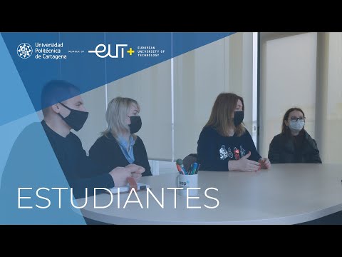 Universitarios ucranianos llegan a la UPCT con beca Erasmus: «Nunca imaginamos esta guerra»