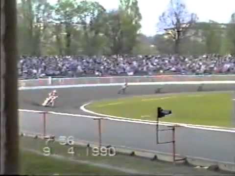 Sezon 1990 DMP Polonia Bydgoszcz - Stal Gorzów 48 - 42, 1990.04.19.mp4
