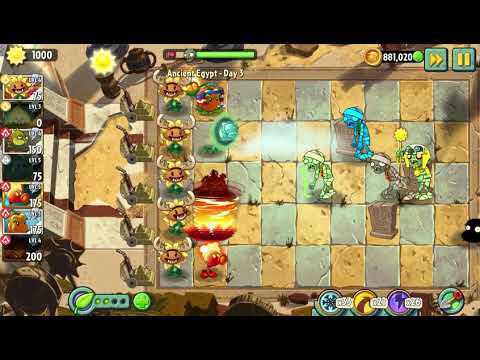 Plants vs. Zombies 2 - Additional effect for Fire Elements