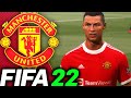 FIFA 22 MAN UNITED MODDED Career Mode with RONALDO, NEW KITS & TRANSFERS!!!😍
