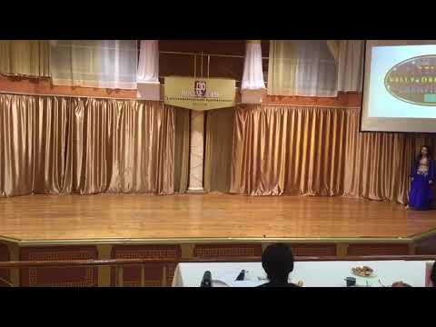 Адил Елана. Импровизация эстрадной песни под СД. Чемпионат Азии по беллидансу 2018