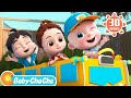 Wheels on the Bus | Little Bus Driver Song + More Baby ChaCha Nursery Rhymes & Kids Songs