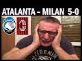 ATALANTA-MILAN 5-0 disastro rossonero a Bergamo !!!