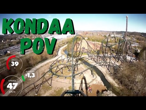 Kondaa On Ride POV - Walibi Belgium