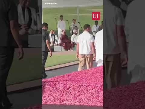 LoP Rahul Gandhi pays floral tribute to Jawaharlal Nehru on his 62nd death anniversary