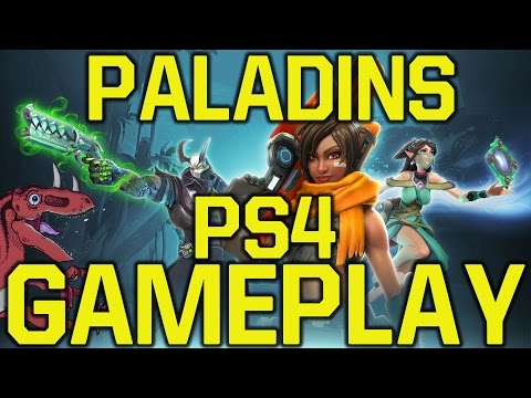 Paladins PS4 Gameplay - FREE Overwatch - Paladins PlayStation 4 FIRST LOOK (Paladins VS Overwatch)