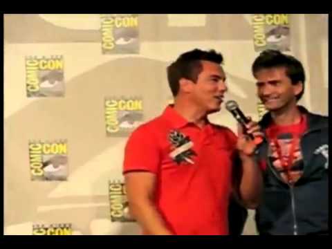 David Tennant and John Barrowman Kiss