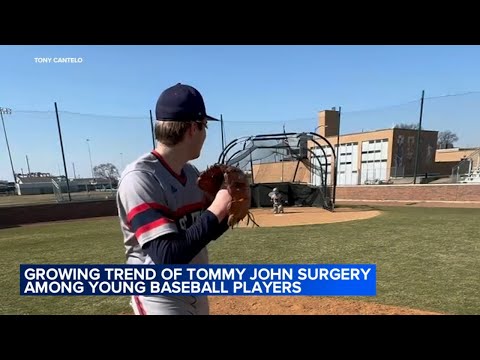 Tommy John surgery, elbow injuries 'explode' in young athletes, doctor says
