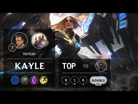 Kayle Top vs Dr. Mundo - EUW Grandmaster Patch 9.8