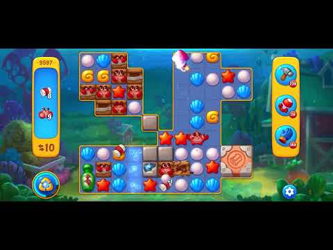 Fishdom level 9597 no boosters フィッシュダム ノーマル
