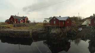 preview picture of video 'Timelapse rorbuer - Å -  Iles Lofoten - Norway'