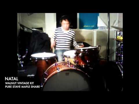 Natal Drums Walnut Vintage