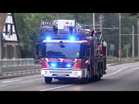 Eile ist geboten Einsatzfahrt Löschzug der Berufsfeuerwehr Cottbus Wache1