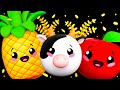 Old MacDonald Had A Farm 🐮 🍎 |  Dancing Fruit Baby Sensory Video Visual Stimulation Animation