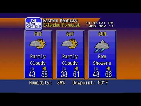 WeatherSTAR 4000 Simulator - Jackson, KY - 11/11/2020 11:43pm