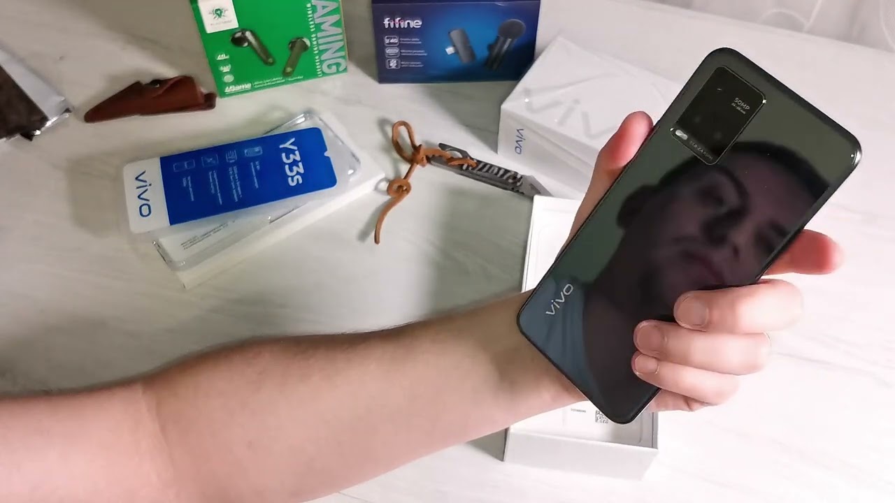 Смартфон VIVO Y33s 4/64Gb Черное зеркало