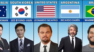 Popular Male Actors From Different Countries