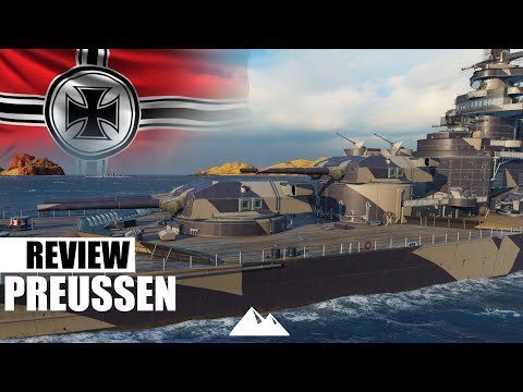 PREUSSEN, warum ist sie genau? Meine ist nicht deutsch... - World of Warships | [Review] [Deutsch]