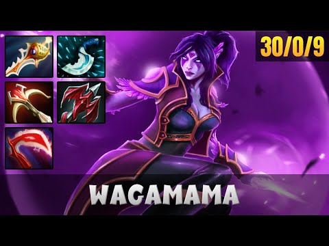 WAGAMAMA Templar Assassin MID LANE Gameplay WITH 30 KILLS | Dota 2 Full Game