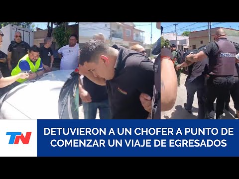 Un chofer estaba por llevar a chicos de viaje de egresados pero descubrieron que estaba drogado