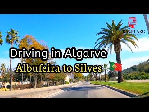 Albufeira to Silves Driving, Algarve, Portugal 🇵🇹 #travelarc