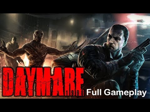 Daymare 1998 - Full Gameplay Walkthrough & Ending / Resident Evil alike Horror game
