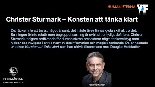 Christer Sturmark – Konsten att tänka klart