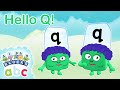 Officialalphablocks Say Hello To Q Meet The Alphabet Phonics