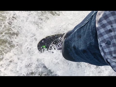 Surfing with a skateboard! Is the Ownboard waterproof?
