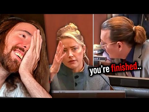 Johnny Depp's Attorney DESTROYS Amber Heard | Asmongold Reacts to Trial