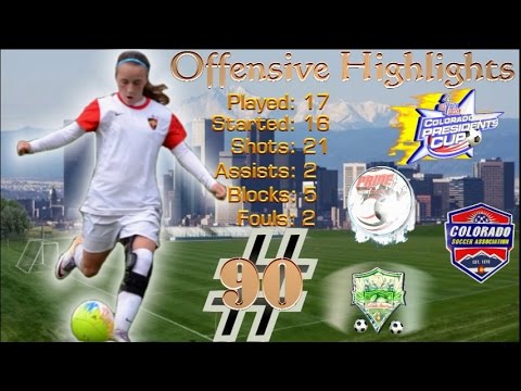 Offensive Player Highlights - Miki Howell #90 | Real Colorado 2015 U16 Girls Season